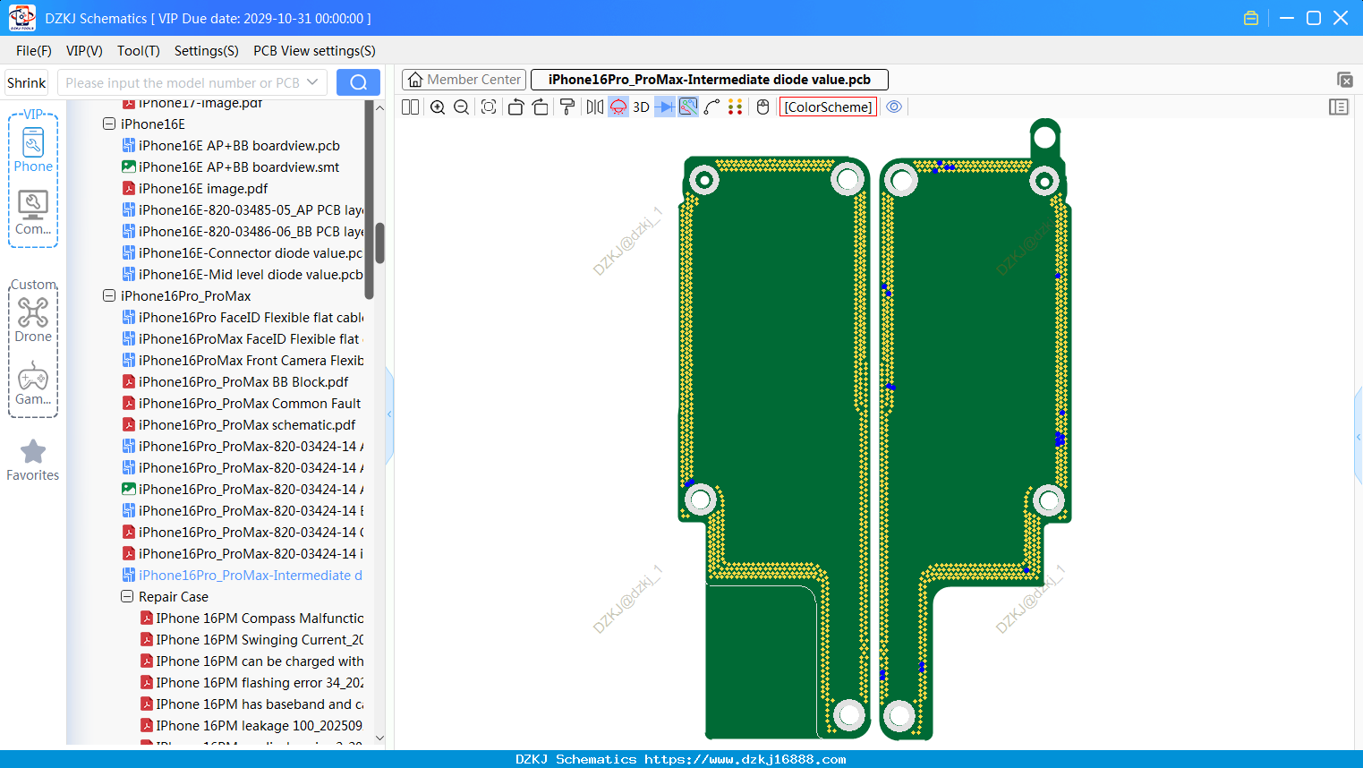 IPhone16Pro_ProMax-Intermediate Diode Value